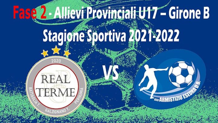 Calcio Armistizio Esedra don Bosco Padova 4^ giornata Allievi Provinciali U17 Fase 2 Girone B SS 2021-2022